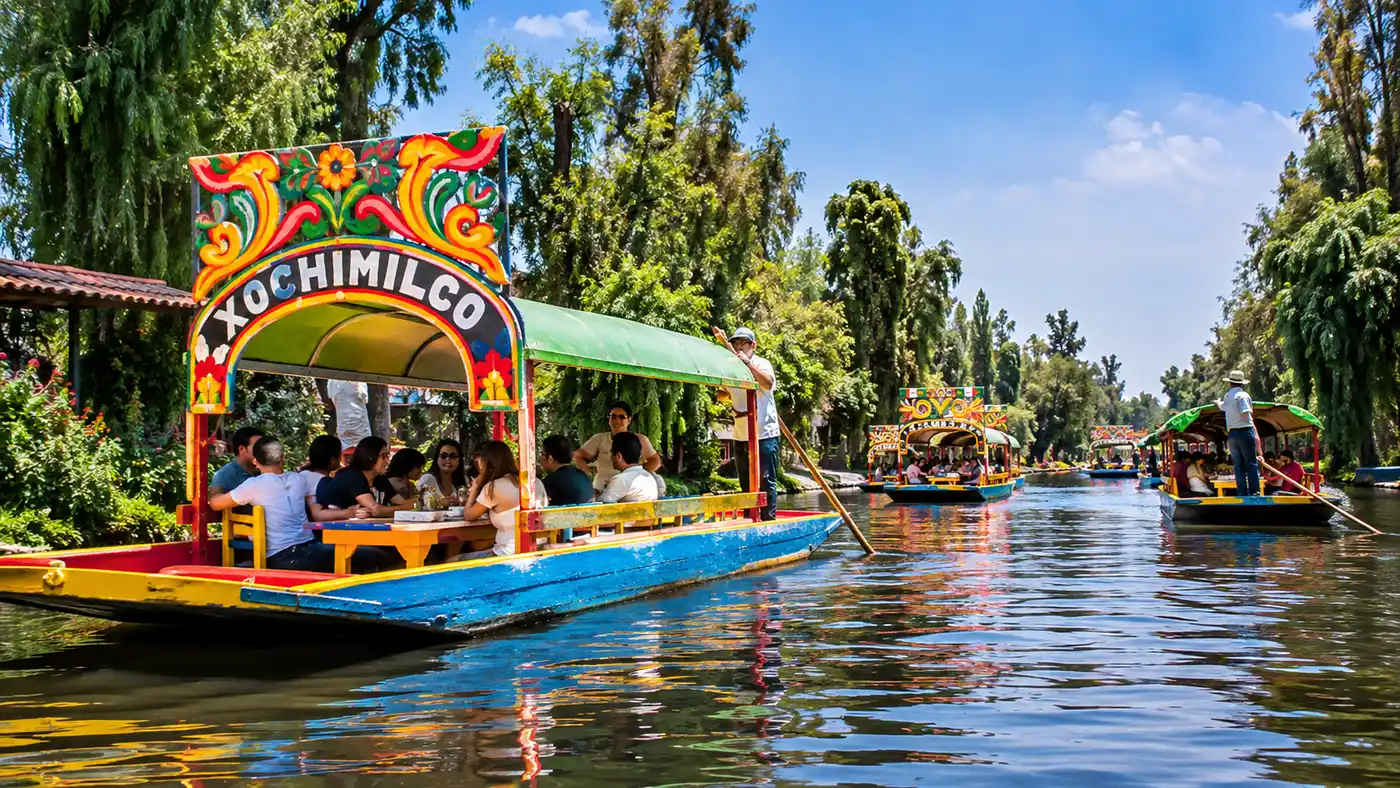 Comment se rendre de Mexico à Xochimilco
